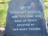 I write regularly to UNISON members and recently got a letter back from Ian MacNab who told me about Joyce Ursula Douglas