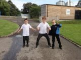 Back to school! Kyle of Sutherland schools’ pupils are back together after a very long break and things are a bit different now.