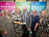 Sutherland Housing Services and the Kyle of Sutherland Development Trust (KoSDT) received The Highland Council Partnership Award