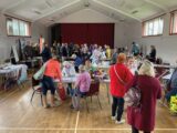 The hall committee are delighted to report that the first two, of the planned series of four, community markets have been a great success.