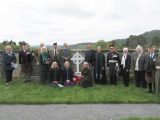 A dedication service for a new Celtic cross took place to honour Lt Col William Herbert Anderson, which will replace the original